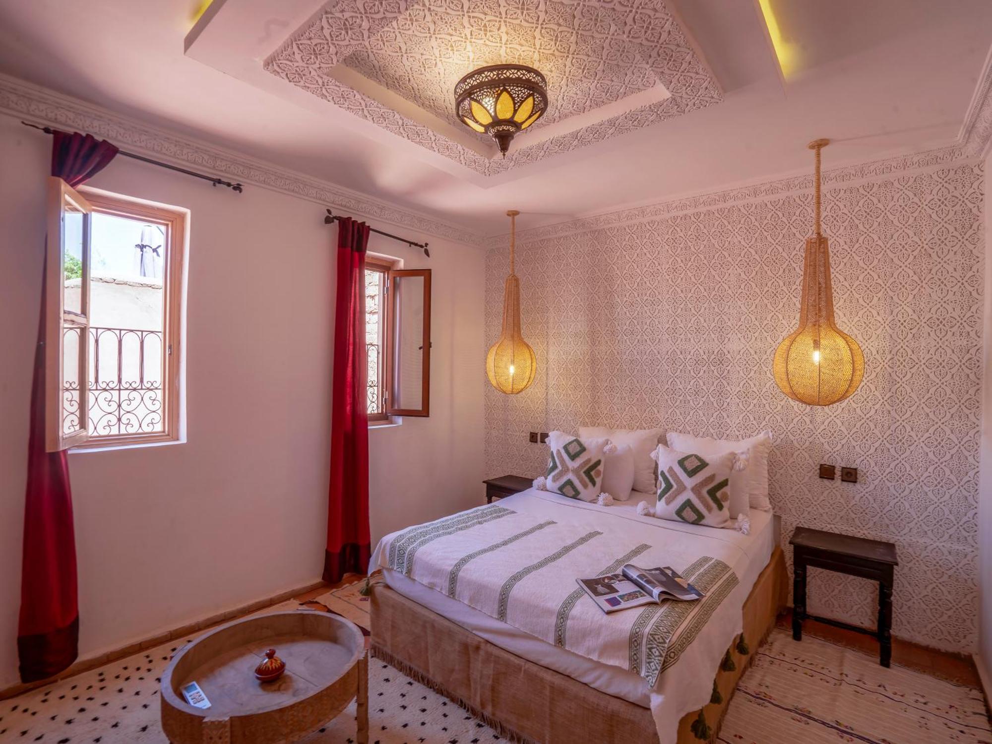 Riad Dar Ennakhla Marrakesh Bagian luar foto