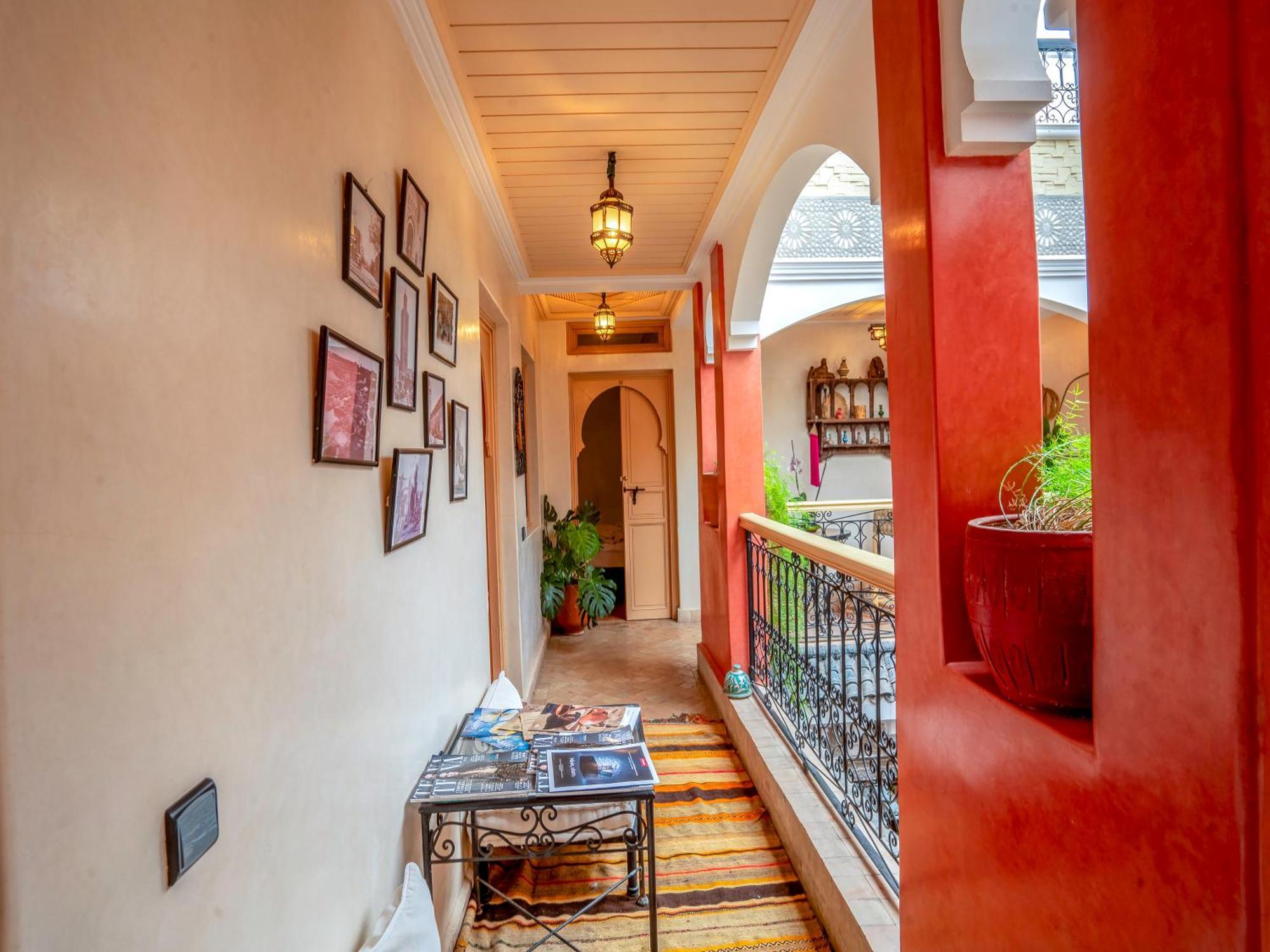 Riad Dar Ennakhla Marrakesh Bagian luar foto