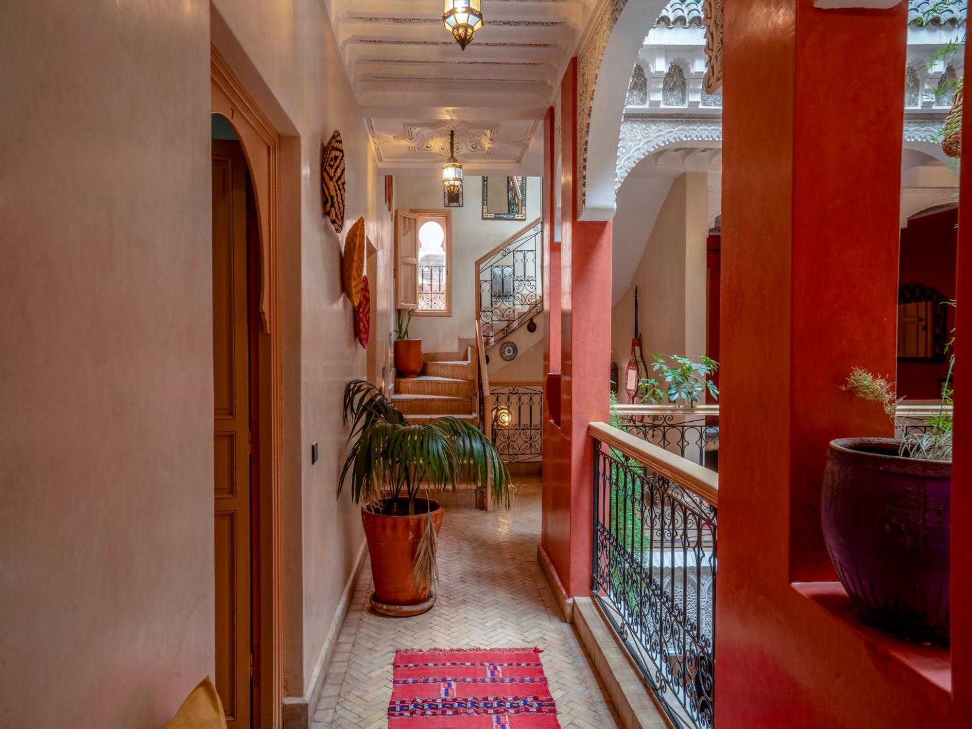 Riad Dar Ennakhla Marrakesh Bagian luar foto
